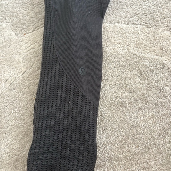 Lululemon Fast and Free Mesh Panel Leggings – Black - Picture 4 of 4